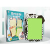 Children Fluorescent Drawing Board Multifunctional Writing Board Early Education Graffiti Board(Zebra)