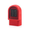 Dormitory Desktop Mini Heater, Plug Type:EU Plug(Red)