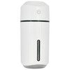 Mini USB Colorful Night Light Home Car Humidifier, Style:Rechargeable(White)