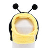 4 PCS Soft Cat Headgear Cat Dog Cross Dress Pet Hat, Size: L(Bee)