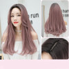 Ladies Mid-length Straight Hair Pear Flower Head Wig, Colour: Thin Color