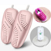 Chigo 220V Shoe Dryer Household Adult And Child Warm Shoe Dryer, CN Plug, Style:Children Pink Timing