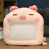 Hand Warmer Pillow Visual Play Mobile Phone Warmer Bag Winter Heater(Pig)