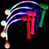 10 PCS Children Small Toy Glowing Music Shake Stick, Random Color Delivery