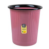 10 PCS Xinermei Kitchen Living Room Bathroom Household Plastic Trash Can, Size:L 28x26x19cm(Dark Red)