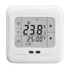 LYK-109 Thermoregulator Touch Screen Heating Thermostat for Warm Floor/Electric Heating System Temperature Controller(White)