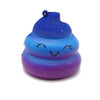 Funny Smashing Toy Slow Rebound Stool Decompression Toy, Size:7×7.5cm, Color:Starry Blue Smile