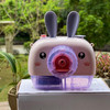 Children Electric Camera Bubble Blowing Machine(Pink Rabbit)