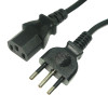 3 Prong AC Desktop PC Italy Standards Power Cord, Cable Length: 1.2m