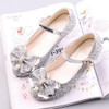 Fashion Sequins Lightweight Princess Shoes Student Dance Shoes (Color:Silver Size:34)