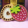 Strawberry Preserved Baby Teeth Wooden Preservation Box(Chinese Stickers)