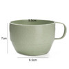 Wheat Straw Coffee Cup Tea Milk Breakfast Cups(Green)