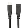 USB 3.1 Type-C / USB-C Male to Type-C / USB-C Female Gen2 Adapter Cable, Length: 20cm