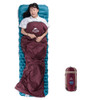 Naturehike NH15S003-D Adult Outdoor Camping Travel Single Ultra Light Portable Four Seasons Mini Sleeping Bag, Size:XL(Wine Red)