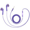 Stereo Electroplating Wire Control Earphone for iPhone / iPad / iPod(Purple)