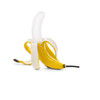 Banana Table Lamp Bedroom Decoration Lamp, Specification: US Plug, Style:Standing Posture(Spray Paint)