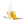 Banana Table Lamp Bedroom Decoration Lamp, Specification: UK Plug, Style:Standing Posture(Spray Paint)