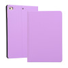 Universal Spring Texture TPU Protective Case for iPad Mini 4 / 5, with Holder(Purple)