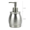 Stainless Steel Lotion Bottle Hand Soap Dispenser Hand Sanitizer Bottle