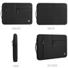 WIWU Alpha Nylon Travel Carrying Storage Bag Sleeve Case for 14 inch Laptop(Black)