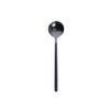 Mini Accessories Coffee Spoon Kitchen Dessertspoon Dining Round Shape Coffee  Stainless Steel Home, Size:13cm(Black)
