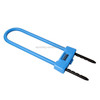 Glass Door Double open U-lock Anti Hydraulic Shear Lengthened Mechanical Code Lock(Blue)