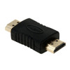Gold Plated HDMI 19 Pin Male to HDMI 19 Pin Male Adapter, Support Full HD 1080P(Black)