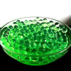 1000 PCS Home Decor Pearl Shaped Crystal Soil Water Beads Bio Gel Ball For Flower/Weeding Mud Grow Magic Jelly Balls(Green)