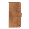 For HTC Desire 21 Pro 5G Antelope Texture Magnetic Buckle Horizontal Flip PU Leather Case with Card Slots & Wallet & Holder(Brown)