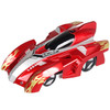 WT891-1 Remote Control Climbing RC Car With Led Lights 360 Degree Rotating Stunt Toys Antigravity Machine Wall Car(Red)