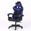 Computer Office Chair Home Gaming Chair Lifted Rotating Lounge Chair with Aluminum Alloy Feet (Blue)