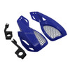 24CM Motorcycle Handguard Hand Guard Protector for Kawasaki Suzuki Honda Yamaha Moto Dirt Bike ATVS With Mount Kit(Blue)