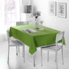 Decorative Tablecloth Imitation Linen Lace Table Cloth Dining Table Cover, Size:110x160cm(Green)