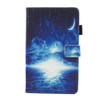 For Galaxy Tab A 8.0  / T380 & T385 Night Sky Pattern Horizontal Flip Leather Case with Holder & Card Slots