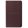Litchi Texture Horizontal Flip Solid Color Leather Case with 360 Degrees Rotation Holder for Galaxy Tab E 9.6 / T560 / T561(Coffee)