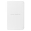 For Galaxy Tab A 7.0 (2016) / T280 / T285 360 Degrees Rotation Litchi Texture Horizontal Flip Solid Color Leather Case with Holder(White)