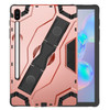 For Samsung Galaxy Tab S6 T860/T865 Escort Series TPU + PC Shockproof Protective Case with Holder(Rose Gold)