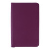 Litchi Texture Rotating ClassicBusiness Horizontal Flip Leather Case for Galaxy Tab A 8.0 T387, with Holder(Purple)