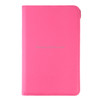 Litchi Texture Rotating ClassicBusiness Horizontal Flip Leather Case for Galaxy Tab A 8.0 T387, with Holder(Rose Red)