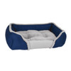Creative Cat Litter Pad Autumn Winter Warm Dog Bed Pet Breathable Nest, Size:S (Dark Blue)