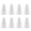 8 PCS Non-slip Mute Wear-resistant Nib Cover for Apple Pencil 1 / 2(White)