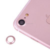 For iPhone 7 Rear Camera Lens Protective Cover with Needle(Rose Gold)