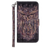 Owl Pattern Colored Drawing Horizontal Flip Leather Case for Huawei P30 Pro, with Holder & Card Slots & Wallet & Lanyard