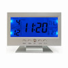 Large Screen Electronic Clock Smart Mute Luminous Clock with Thermometer