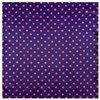 Spring Ladies Dots Pattern Silk ImitationSmall Scarf Square Scarf, Size:60 x 60cm(Purple)