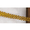 WG000210 Centipede Shape Lace Belt DIY Clothing Accessories, Length: 50m, Width: 1cm(Gold)