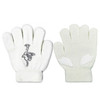 Non-slip Upgrade Version Children Skating Gloves Full Finger Rhinestone Anti-slip Gloves, Size:L (Ice Man White)
