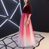 Meeting Ladies  Female Bride Wedding Party Dress, Size:XXXL(Wind Red)