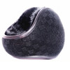 Winter Warm Wool Ear Bag Back-Wearing Foldable Plush Earmuffs, Size:Free Size(Black Wool Square)