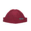 A21 Short Beanie Retro Hip Hop Knitted Cap, Size:One Size(Red Wine)